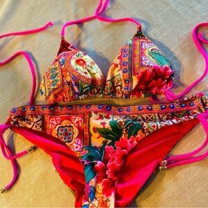 COASTLINE COUTURE BIKINI SET Size:Large